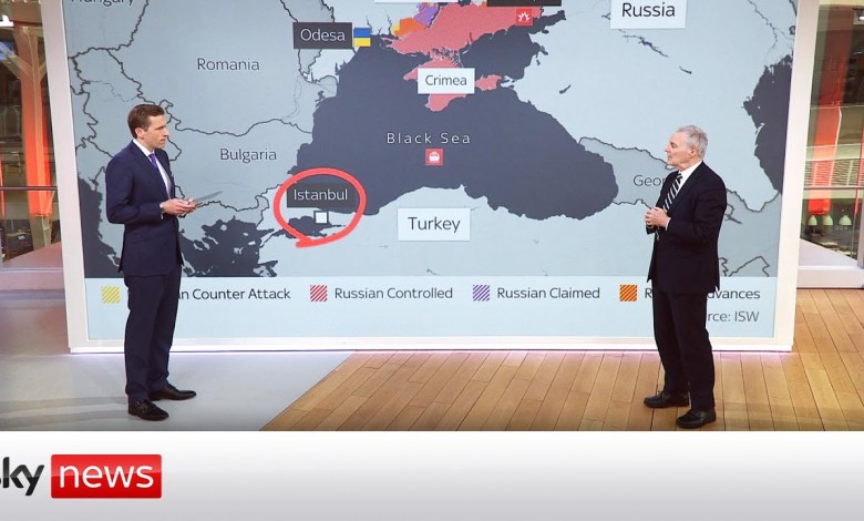 Ukraine-Krieg: Die Türkei schränkt den Zugang zur Meerenge ein Ukraine-Krieg: Die Türkei schränkt den Zugang zur Meerenge ein