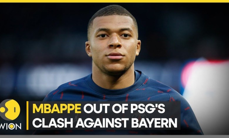 UEFA Champions League: Schwerer Schlag für PSG, da Mbappé gegen Bayern ausfällt | Sportnachrichten | WION UEFA Champions League: Schwerer Schlag für PSG, da Mbappé gegen Bayern ausfällt | Sportnachrichten | WION