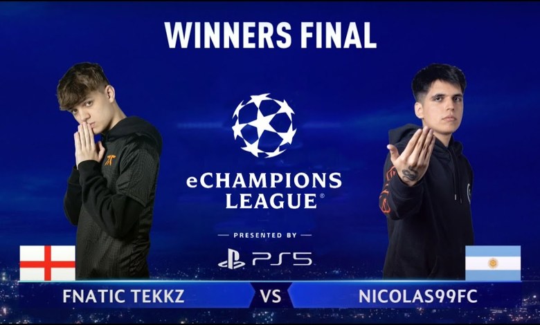 TEKKZ gegen NICOLAS99FC | Finale der eChampions League-Gewinner | FIFA 22 TEKKZ gegen NICOLAS99FC | Finale der eChampions League-Gewinner | FIFA 22