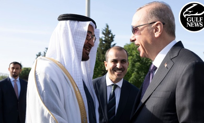 Der Präsident der Vereinigten Arabischen Emirate, Scheich Mohamed bin Zayed, bricht zu einem Arbeitsbesuch in die Türkei auf Der Präsident der Vereinigten Arabischen Emirate, Scheich Mohamed bin Zayed, bricht zu einem Arbeitsbesuch in die Türkei auf