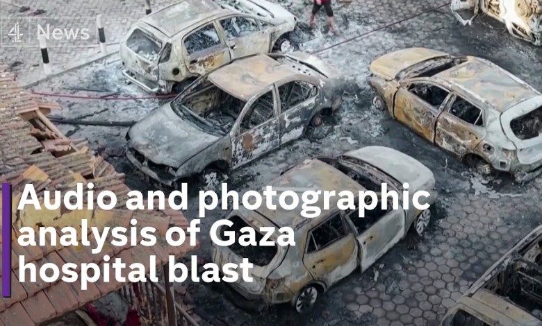 Menschenrechtsermittler werfen neue Fragen zur Krankenhausexplosion in Gaza auf Menschenrechtsermittler werfen neue Fragen zur Krankenhausexplosion in Gaza auf