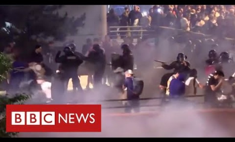 Französische Polizei wird wegen Brutalität bei chaotischem Champions-League-Finale angeklagt – BBC News Französische Polizei wird wegen Brutalität bei chaotischem Champions-League-Finale angeklagt – BBC News