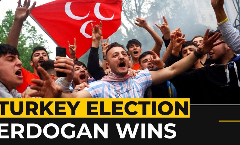 Der türkische Präsident Erdogan feiert seinen Sieg in der Stichwahl zur Präsidentschaftswahl Der türkische Präsident Erdogan feiert seinen Sieg in der Stichwahl zur Präsidentschaftswahl