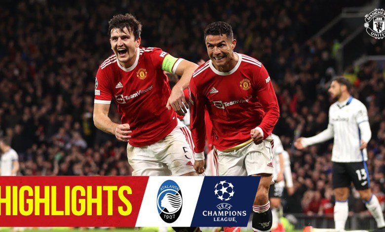 Ronaldo besiegelt spannenden Comeback-Sieg | Manchester United – Atalanta 3:2 | UEFA Champions League Ronaldo besiegelt spannenden Comeback-Sieg | Manchester United – Atalanta 3:2 | UEFA Champions League