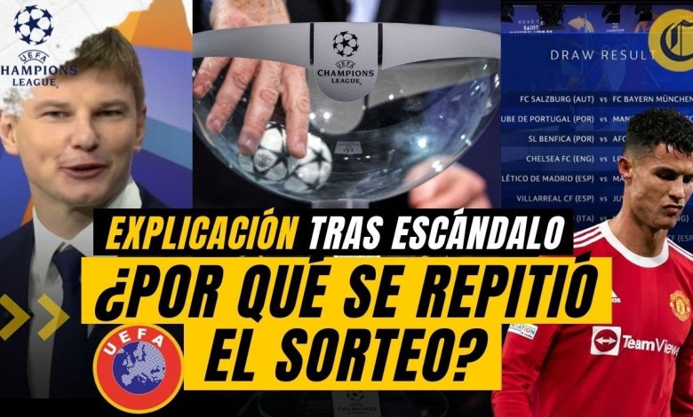 UEFA CHAMPIONS LEAGUE: Aus diesem Grund wurde die Auslosung für das ACHTE FINALE WIEDERHOLT UEFA CHAMPIONS LEAGUE: Aus diesem Grund wurde die Auslosung für das ACHTE FINALE WIEDERHOLT