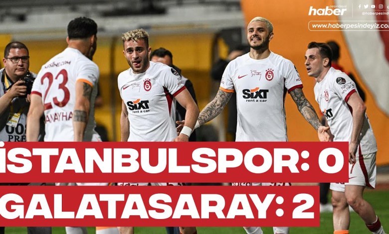 Spielergebnis: Istanbulspor 0-2 Galatasaray Spielergebnis: Istanbulspor 0-2 Galatasaray