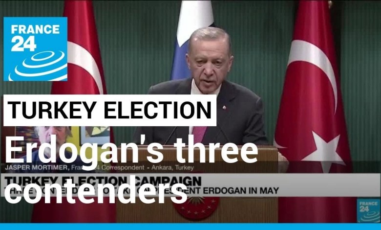 Turkey election campaign: Three contenders to take on President Erdogan • FRANCE 24 English Turkey election campaign: Three contenders to take on President Erdogan • FRANCE 24 English