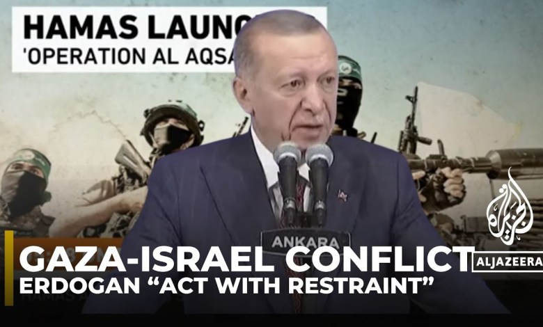 Israel-Palästina-Konflikt: Türkischer Präsident Erdogan: Handeln Sie mit Zurückhaltung I AJ #shorts Israel-Palästina-Konflikt: Türkischer Präsident Erdogan: Handeln Sie mit Zurückhaltung I AJ #shorts