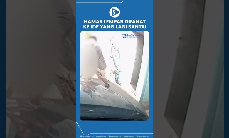 Hamas wirft Granaten auf IDF, die sich entspannen Hamas wirft Granaten auf IDF, die sich entspannen