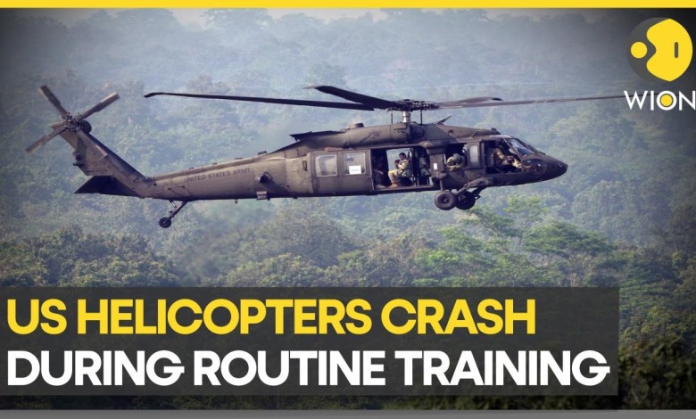 «Accidente fatal: Dos helicópteros militares se estrellan en Fort Campbell, Kentucky» «Accidente fatal: Dos helicópteros militares se estrellan en Fort Campbell, Kentucky»