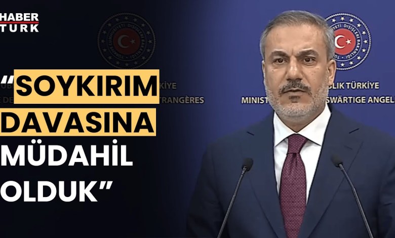 Τελευταία Ώρα! Χακάν Φιντάν: “Η Τουρκία παρενέβη στην υπόθεση που ανοίχτηκε από τη Ν. Αφρική” Τελευταία Ώρα! Χακάν Φιντάν: “Η Τουρκία παρενέβη στην υπόθεση που ανοίχτηκε από τη Ν. Αφρική”