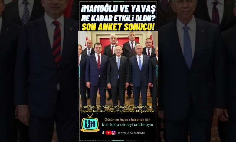 İΜΑΜΟΓΛΟΥ ΚΑΙ ΓΙΑΒΑΣ ΕΠΙΔΡΑΣΗ! Αποτελέσματα δημοσκόπησης για τις Προεδρικές Εκλογές του 2023 İΜΑΜΟΓΛΟΥ ΚΑΙ ΓΙΑΒΑΣ ΕΠΙΔΡΑΣΗ! Αποτελέσματα δημοσκόπησης για τις Προεδρικές Εκλογές του 2023