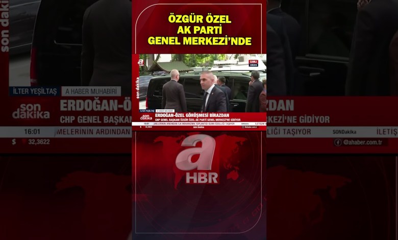 Ο Özgür Özel στην Κεντρική Έδρα του ΑΚ Κόμματος! #Σύντομα Ο Özgür Özel στην Κεντρική Έδρα του ΑΚ Κόμματος! #Σύντομα