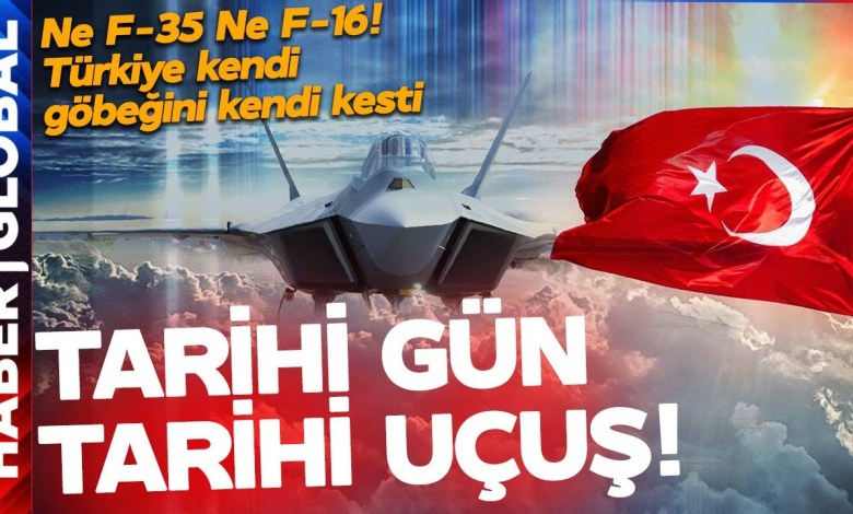Ιστορική πτήση στην Τουρκία! O 5ος γενιάς πολεμικό αεροσκάφος Κάαν απογειώθηκε! Τίποτα δεν θα είναι πια όπως παλιά! Ιστορική πτήση στην Τουρκία! O 5ος γενιάς πολεμικό αεροσκάφος Κάαν απογειώθηκε! Τίποτα δεν θα είναι πια όπως παλιά!