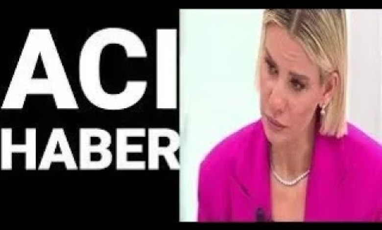 Έσρα Έρολ: Σοκαριστικά Νέα! Τελευταία Στιγμή Έσρα Έρολ: Σοκαριστικά Νέα! Τελευταία Στιγμή