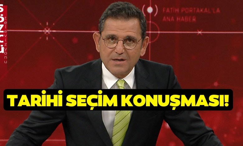 Η συγκλονιστική ομιλία των εκλογών που τριγύρισε το δέρμα από τους Fatih Portakal… Η συγκλονιστική ομιλία των εκλογών που τριγύρισε το δέρμα από τους Fatih Portakal…