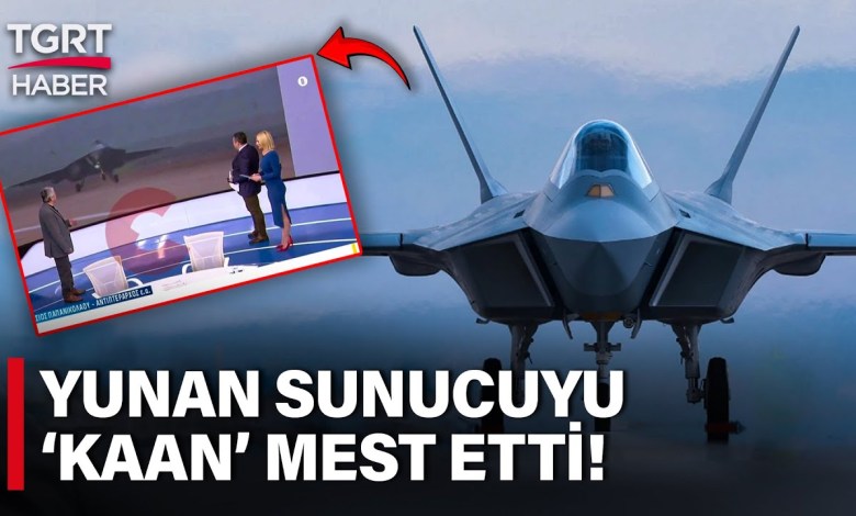 Ανάλυση του τουρκικού μαχητικού αεροσκάφους ‘KAAN’ στην ελληνική τηλεόραση! Ενθουσιασμένος ο Έλληνας παρουσιαστής – TGRT Ειδήσεις Ανάλυση του τουρκικού μαχητικού αεροσκάφους ‘KAAN’ στην ελληνική τηλεόραση! Ενθουσιασμένος ο Έλληνας παρουσιαστής – TGRT Ειδήσεις
