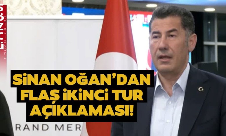Τι θα κάνει ο Sinan Oğan αν προκριθεί στον δεύτερο γύρο των εκλογών; Εξήγησε σε ζωντανή μετάδοση Τι θα κάνει ο Sinan Oğan αν προκριθεί στον δεύτερο γύρο των εκλογών; Εξήγησε σε ζωντανή μετάδοση