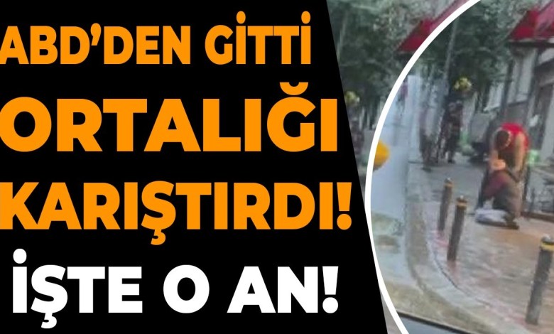 Αμερικανός πολίτης εξαπέλυσε χάος στην Κωνσταντινούπολη! Αμερικανός πολίτης εξαπέλυσε χάος στην Κωνσταντινούπολη!