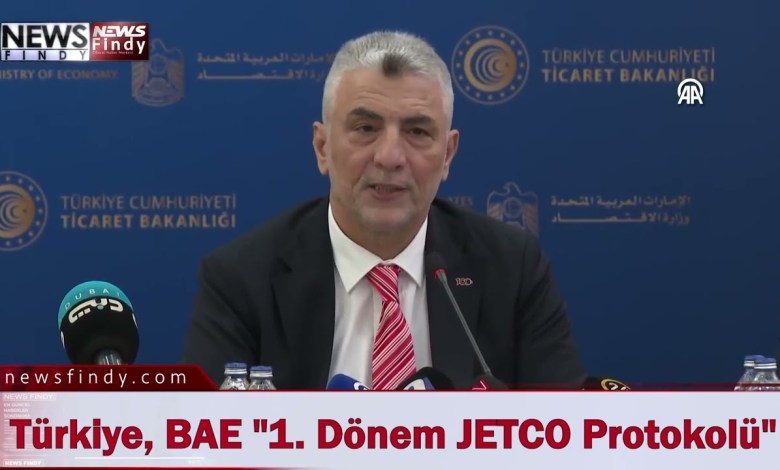 "פרוטוקול JETCO לטווח הראשון" נחתם בין טורקיה לאיחוד האמירויות #export #ömerbolat #bae #jetco "פרוטוקול JETCO לטווח הראשון" נחתם בין טורקיה לאיחוד האמירויות #export #ömerbolat #bae #jetco