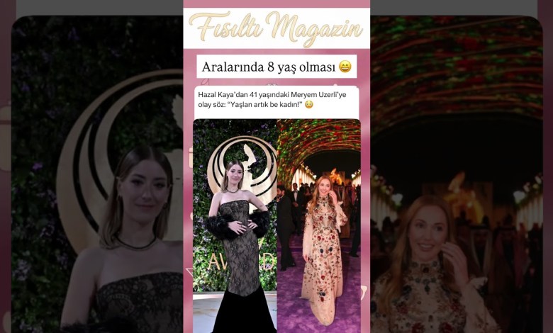 GECENİN EN ÇOK KONUŞULAN ANI! HAZAL KAYA’DAN MERYEM UZERLİ’YE YAŞ GÖNDERMESİ GECENİN EN ÇOK KONUŞULAN ANI! HAZAL KAYA’DAN MERYEM UZERLİ’YE YAŞ GÖNDERMESİ