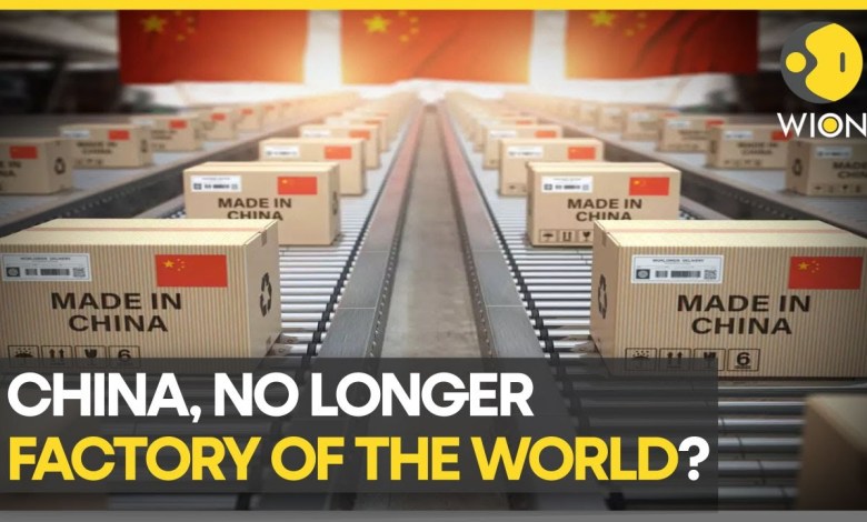 Çin’in İmalat Sanayisi Küresel Yavaşlamadan Vuruldu | Dünya Haberleri | Dünya İş İzleme | WION Çin’in İmalat Sanayisi Küresel Yavaşlamadan Vuruldu | Dünya Haberleri | Dünya İş İzleme | WION