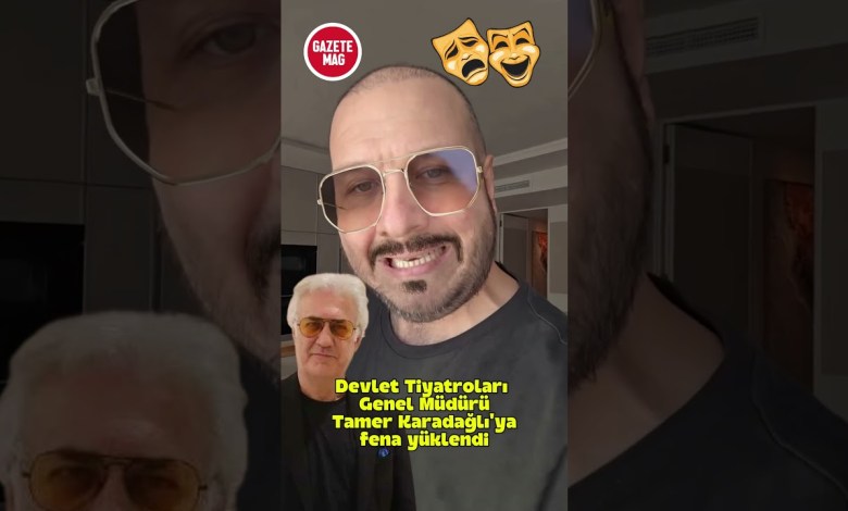 Şahan Gökıbakar Tamer Karadağlı’ya böyle yüklendi ve tiye aldı #magazin #haber #gündem #tiyatro Şahan Gökıbakar Tamer Karadağlı’ya böyle yüklendi ve tiye aldı #magazin #haber #gündem #tiyatro