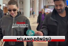 Afra Saraçoğlu, Milano Dönüşü Muhabirlerin Sorularını Yanıtladı! Afra Saraçoğlu, Milano Dönüşü Muhabirlerin Sorularını Yanıtladı!