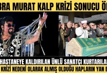 ÜNLÜ SANATÇI KOBRA MURAT KALP KRİZİ SONUCU VEFAT ETTİ KALP KRİZİNE SEBEP OLAN İLAÇLAR İSE ŞUNLAR ÜNLÜ SANATÇI KOBRA MURAT KALP KRİZİ SONUCU VEFAT ETTİ KALP KRİZİNE SEBEP OLAN İLAÇLAR İSE ŞUNLAR