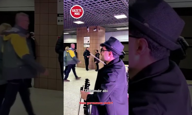Bir şahs metrodaki müzisyeni böyle uyardı #haber #gündem #müzik #müzisyen #metro Bir şahs metrodaki müzisyeni böyle uyardı #haber #gündem #müzik #müzisyen #metro