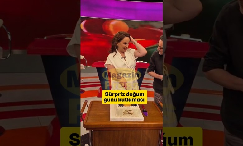 Sunucu Nur Viral, doğum gününü canlı yayın sonrası kutladı #nurviral #magazin #magazinhaberleri Sunucu Nur Viral, doğum gününü canlı yayın sonrası kutladı #nurviral #magazin #magazinhaberleri
