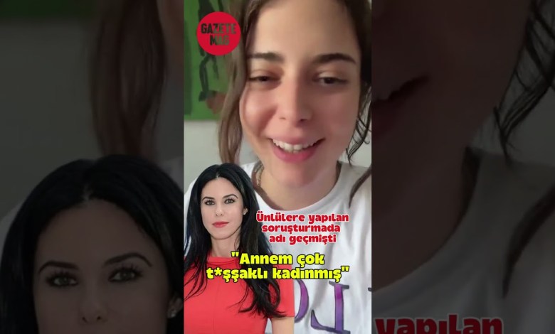 Defne Samyeli’nin kızı Derin Talu’nun açıklaması #magazin #haber #gündem Defne Samyeli’nin kızı Derin Talu’nun açıklaması #magazin #haber #gündem