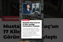 Mustafa Mert Koç’un 17 Kilo Verdigi Görüntüleri Paylaştı Mustafa Mert Koç’un 17 Kilo Verdigi Görüntüleri Paylaştı