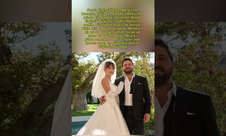 Sevda Erginci İtalyan Dergisine Konuştu #sevdaerginci #gündem #magazin Sevda Erginci İtalyan Dergisine Konuştu #sevdaerginci #gündem #magazin