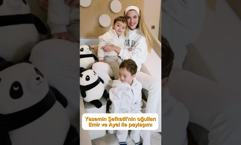Yasemin Şefkatli’nin Oğulları Emir ve Ayel İle Paylaşımı #idotatlıses #gündem #magazin Yasemin Şefkatli’nin Oğulları Emir ve Ayel İle Paylaşımı #idotatlıses #gündem #magazin