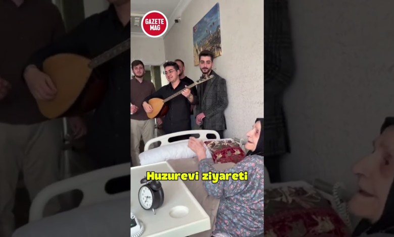 Konservatuvar bölümü öğrencileri huzurevini ziyaret etti #haber #gündem #huzurevi Konservatuvar bölümü öğrencileri huzurevini ziyaret etti #haber #gündem #huzurevi