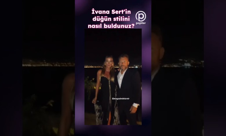 Levent Bayraktar ile Huri Hilal Doğan’ın düğününe eşi Sezer Dermenci ile katılan İvana… #IvanaSert Levent Bayraktar ile Huri Hilal Doğan’ın düğününe eşi Sezer Dermenci ile katılan İvana… #IvanaSert