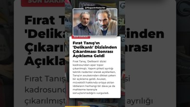 Fırat Tanış’ın ‘Delikanlı’ Dizisinden Çıkarılması Sonrası Açıklama Geldi Fırat Tanış’ın ‘Delikanlı’ Dizisinden Çıkarılması Sonrası Açıklama Geldi