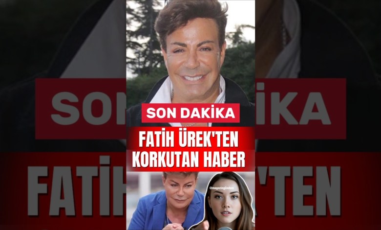 Fatih Ürek’ten Korkutan Haber Geldi, Usta Sanatçı Bitkisel Hayata Girdi #shorts Fatih Ürek’ten Korkutan Haber Geldi, Usta Sanatçı Bitkisel Hayata Girdi #shorts