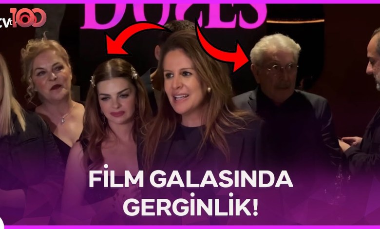 Düşes Filminin Galasında Konuşma Krizi! Pelin Karahan ve Erdal Özyağcılar Gerildi Mi? Düşes Filminin Galasında Konuşma Krizi! Pelin Karahan ve Erdal Özyağcılar Gerildi Mi?