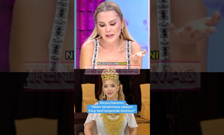 Boşanma Sürecinde olan Aleyna Dalveren’den Ece Erken’e açıklamalar! Boşanma Sürecinde olan Aleyna Dalveren’den Ece Erken’e açıklamalar!