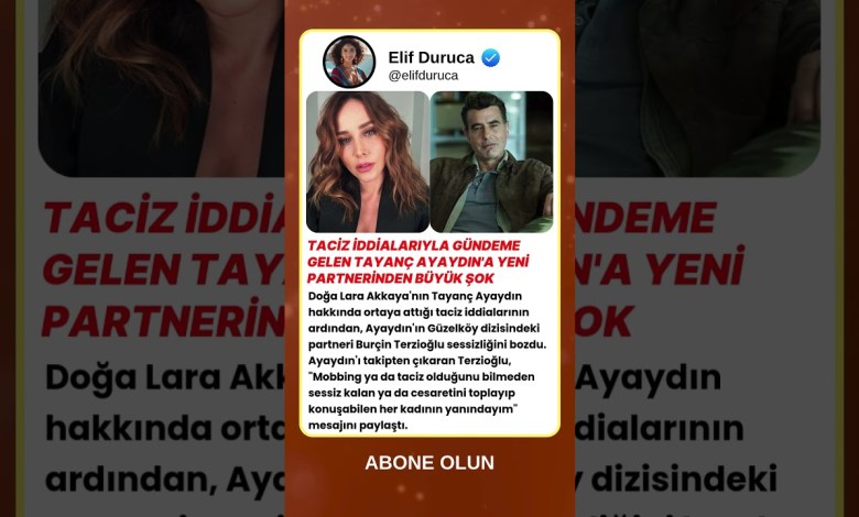 Taciz iddialarıyla gündeme gelen Tayanç Ayaydın’a yeni partnerinden büyük şok Taciz iddialarıyla gündeme gelen Tayanç Ayaydın’a yeni partnerinden büyük şok