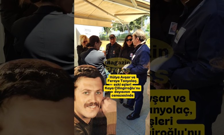 Hülya Avşar ve Feraye Tanyolaç, eski eşleri Kaya Çilingiroğlu’nun dayısının cenazesinde #magazin Hülya Avşar ve Feraye Tanyolaç, eski eşleri Kaya Çilingiroğlu’nun dayısının cenazesinde #magazin
