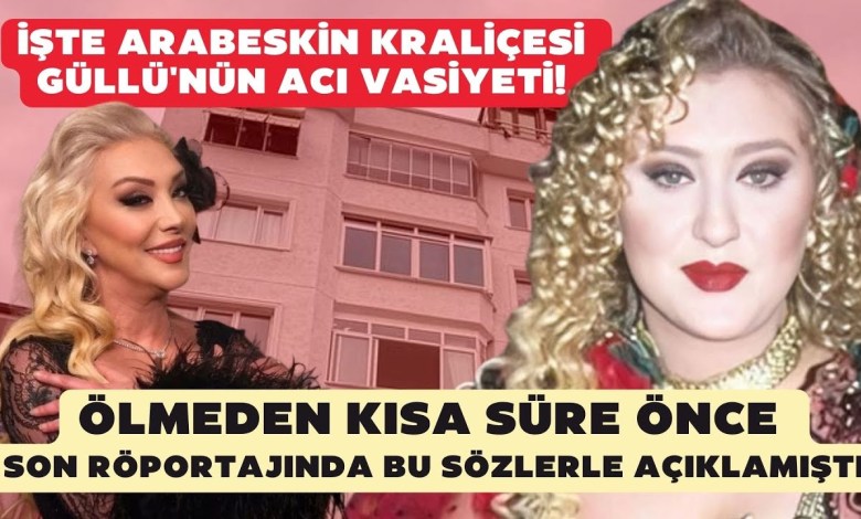İşte Arabeskin Kraliçesi Güllü’nün acı vasiyeti! Ölmeden kısa süre önce son röportajında açıkladı… İşte Arabeskin Kraliçesi Güllü’nün acı vasiyeti! Ölmeden kısa süre önce son röportajında açıkladı…