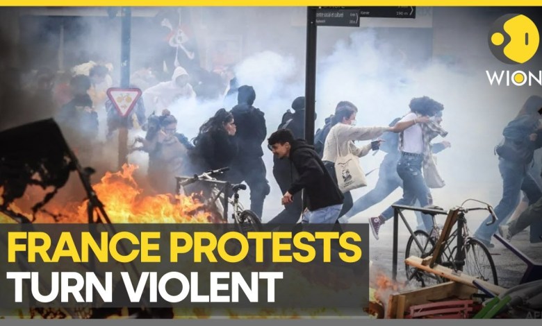 Paris: İnsanlar şehirdeki binaları ve yolları tahrip ediyor | Fransa | Son Dünya Haberleri | WION Paris: İnsanlar şehirdeki binaları ve yolları tahrip ediyor | Fransa | Son Dünya Haberleri | WION