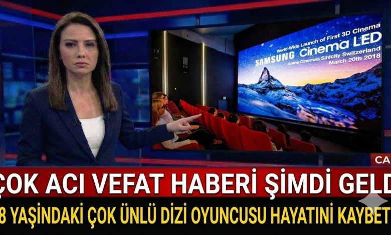 Sondakika !!! Çok Acı Vefat Haberi Şimdi Geldi 48 Yaşındaki Dizi Oyuncu Hayatını Kaybetti Sondakika !!! Çok Acı Vefat Haberi Şimdi Geldi 48 Yaşındaki Dizi Oyuncu Hayatını Kaybetti