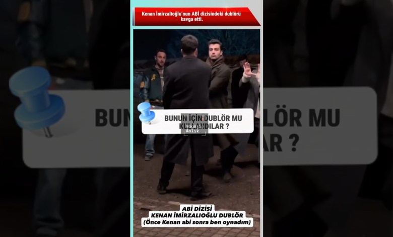 Kenan İmirzalıoğlu’nun ABİ dizisindeki dublörü, kamera arkası görüntülerini paylaştı Kenan İmirzalıoğlu’nun ABİ dizisindeki dublörü, kamera arkası görüntülerini paylaştı