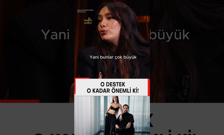 Neslihan Atagül “O Destek O kadar Önemliki! “ Neslihan Atagül “O Destek O kadar Önemliki! “