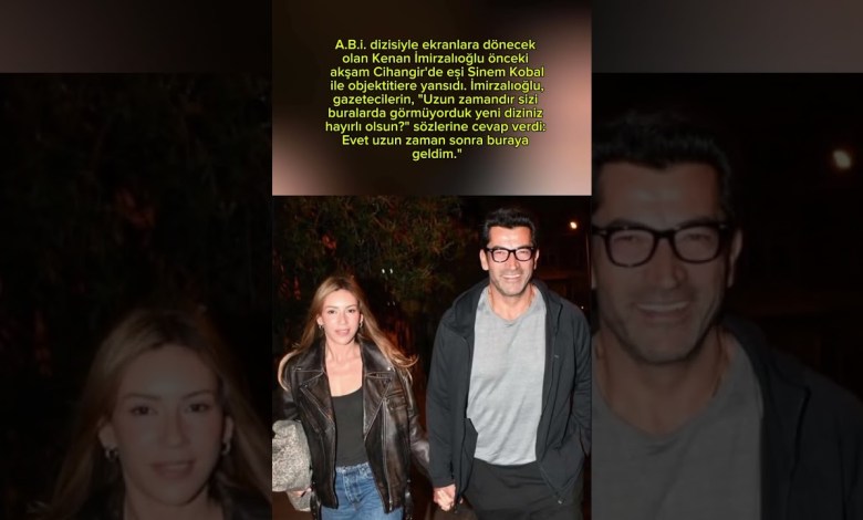 Kenan İmirzalıoğlu Önceki Akşam Cihangir’de Eși Sinem Kobal ile oOjektiflere Yansıdı #magazin Kenan İmirzalıoğlu Önceki Akşam Cihangir’de Eși Sinem Kobal ile oOjektiflere Yansıdı #magazin