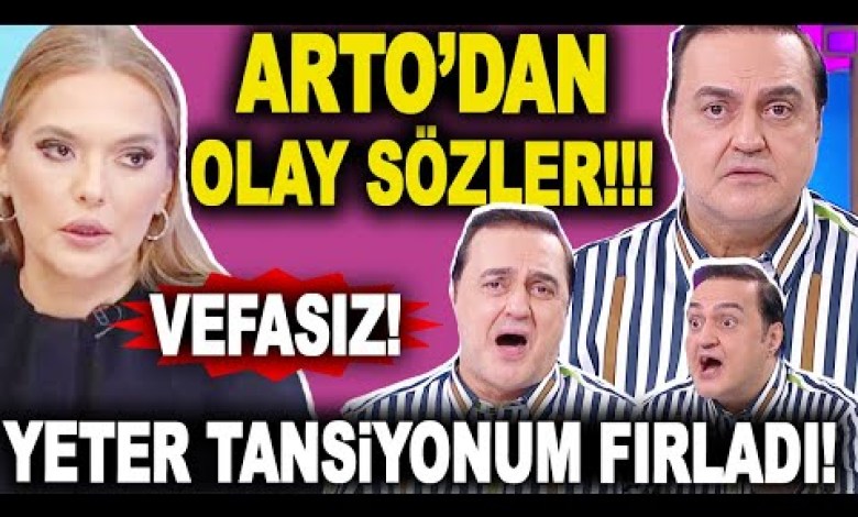 Arto’dan Demet Akalın hakkında zehir zemberek sözler! / Magazin Turu Arto’dan Demet Akalın hakkında zehir zemberek sözler! / Magazin Turu